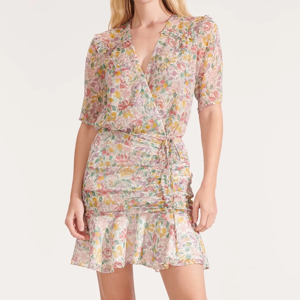 Veronica Beard Garden Floral Dakota Dress